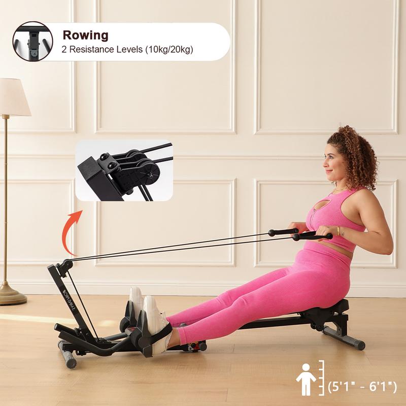 Summer Turn-Up AB Core Trainer Pro: Tummy Workout & Full Body Conditioning ｜Foldable Abdominal Machine with Muscle Toning