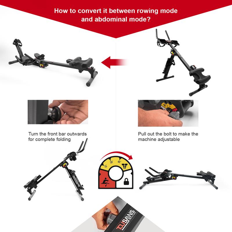 Summer Turn-Up AB Core Trainer Pro: Tummy Workout & Full Body Conditioning ｜Foldable Abdominal Machine with Muscle Toning