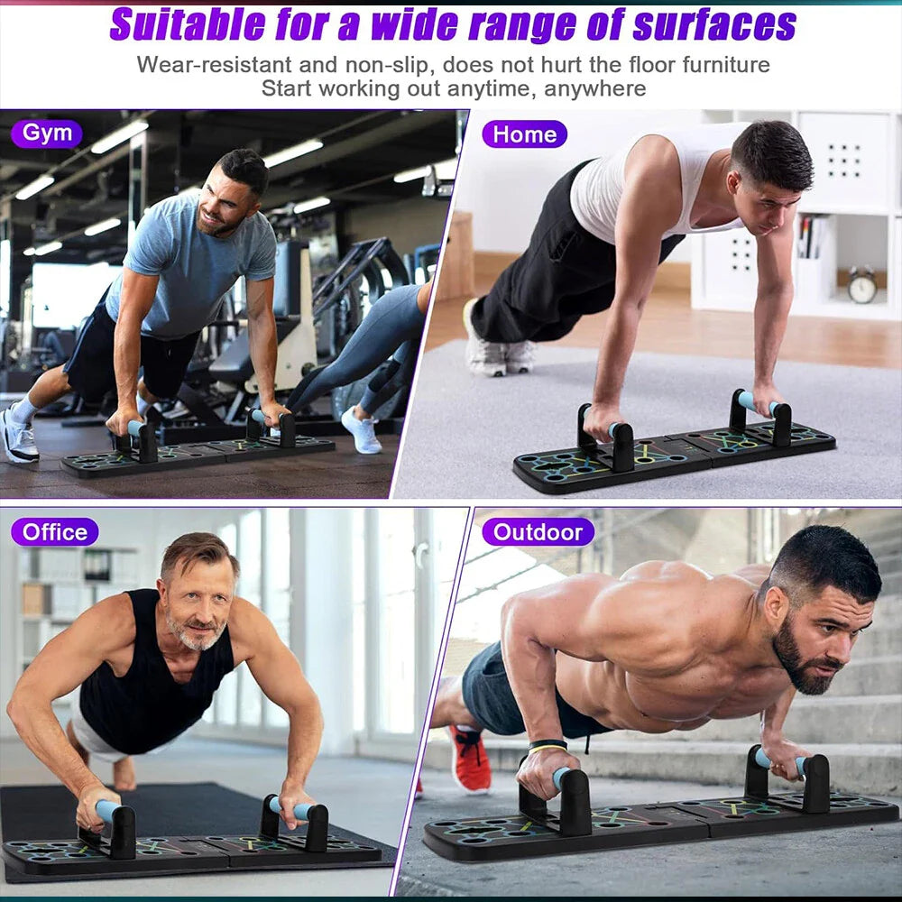 24 in1 Push Up Board Multifunctional Portable Fitness Workout Push-up