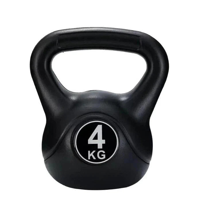 2-24kg Vinyl Kettlebell Weight Set Kettlebells Exercise Home Fitness Workout Gym