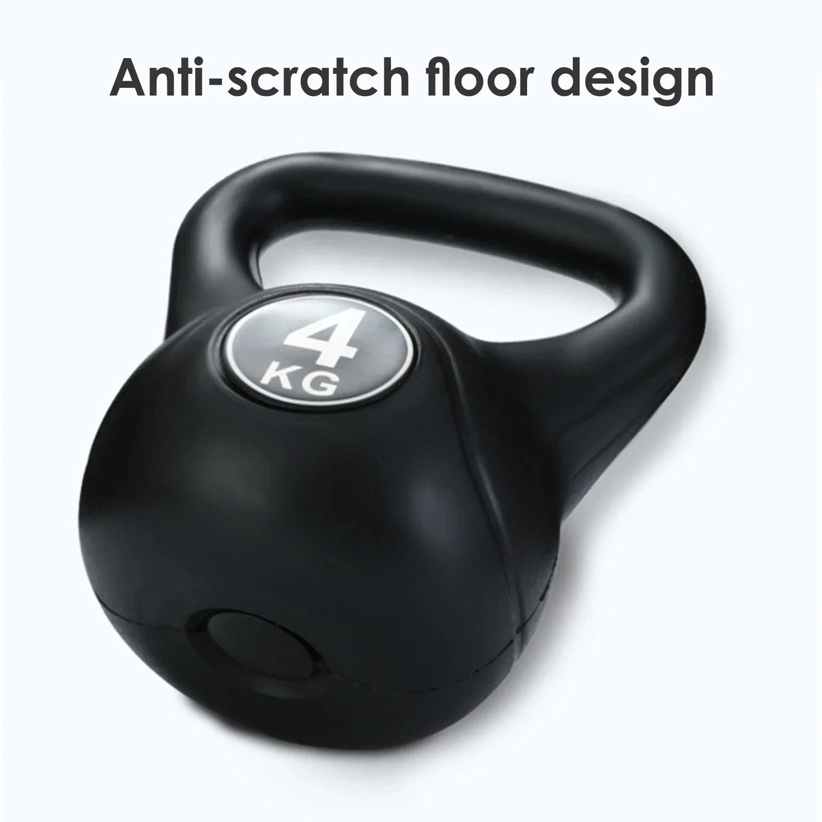 2-24kg Vinyl Kettlebell Weight Set Kettlebells Exercise Home Fitness Workout Gym