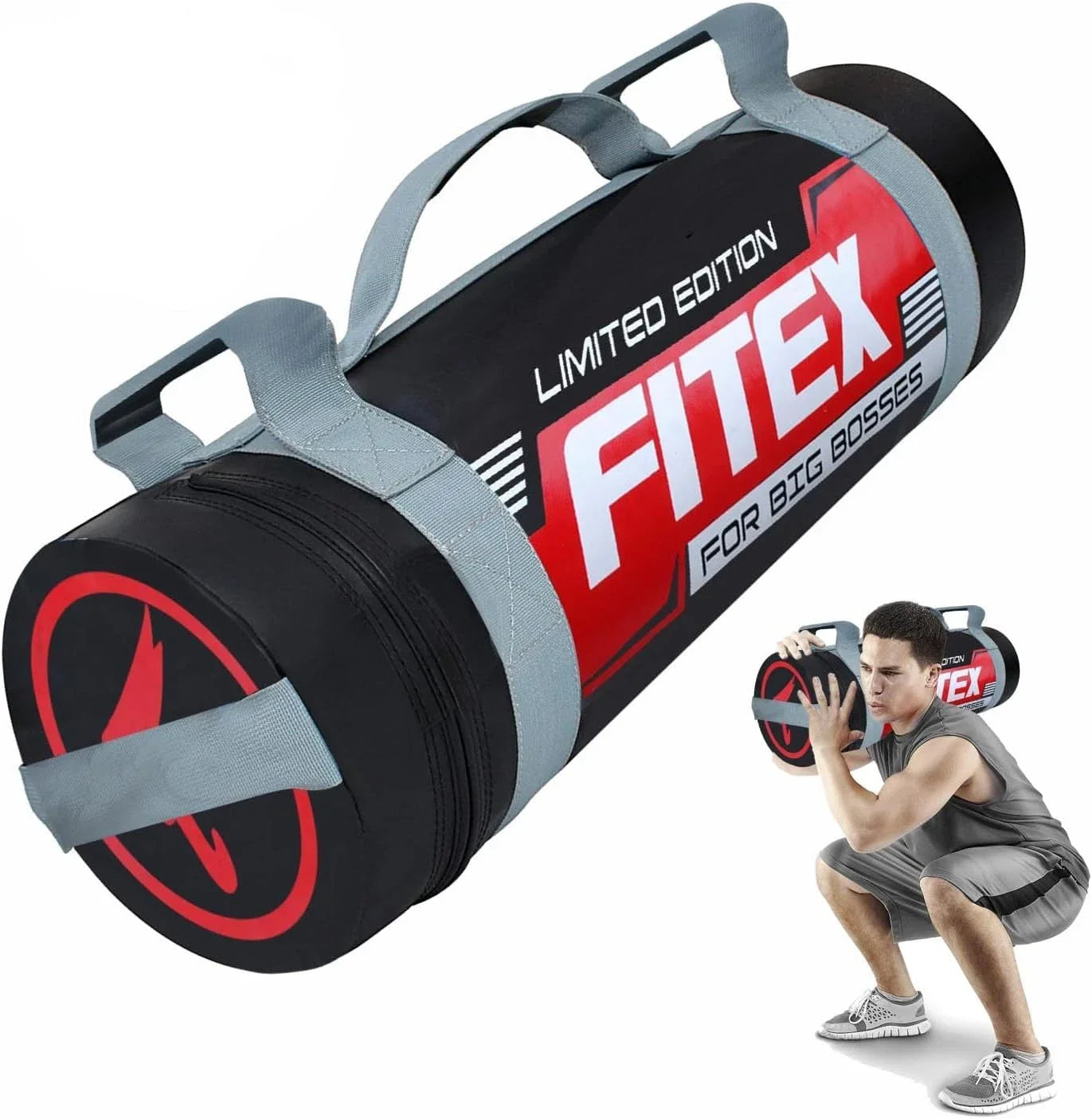Power Bag 5–30kg Weighted Sand Bag Fitness Training Boxing CrossFit Workout 1X
